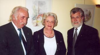 Alphonse Crépin, Madame Bouchat et André Mohimont.