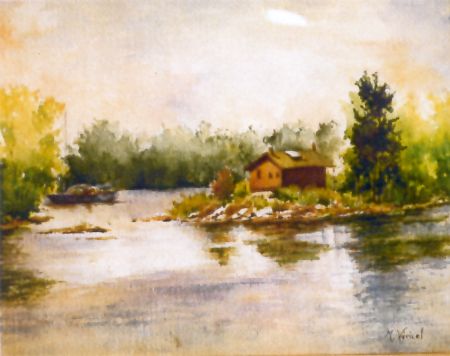 Un paysage de Marinette Véricel