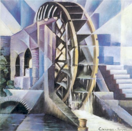 Photo : une œuvre de José CANOVAS - TURPIN